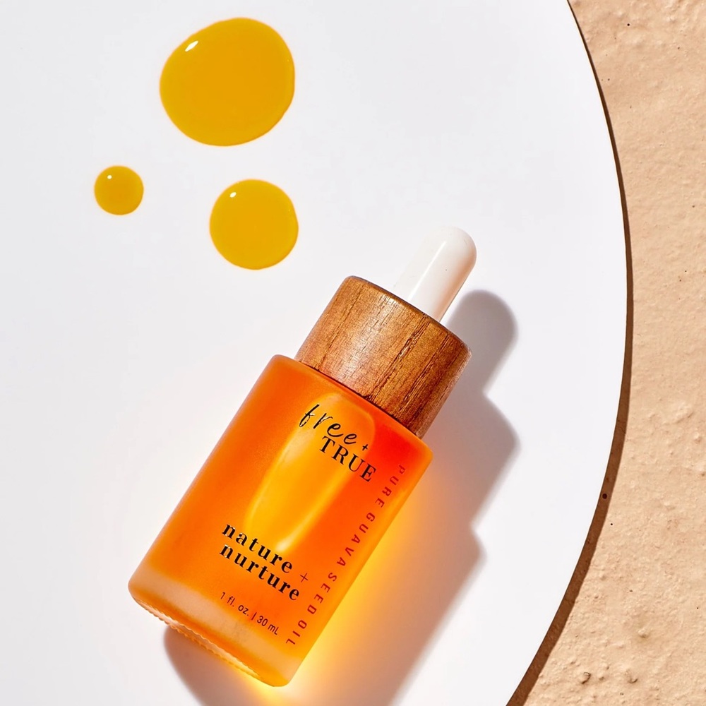 NEW! Free+True Organic Guava Seed Face Oil All Natural